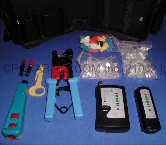PROFESSIONAL NETWORK TOOL SET in CASE