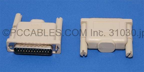 Parallel Loopback Plug DB25-M Tester
