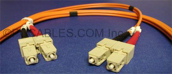 SC-SC FIBER OPTIC 15Meter 62.5/125UM Duplex Multimode