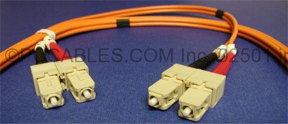 SC-SC FIBER OPTIC 2Meter 62.5/125UM Duplex Multimode