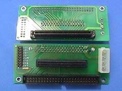 SCSI SCA80 to IDC50-M and HPDB68-F ADAPTER