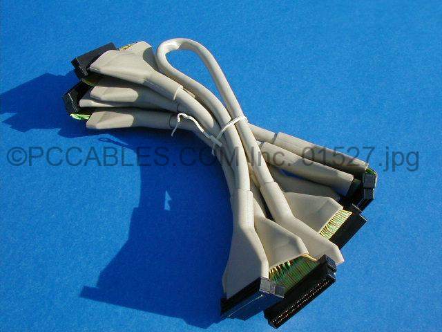 SCSI ULTRA UW2 UW3 80/160/320 LVD ROUND TWISTED 7-DEVICE 78.5IN