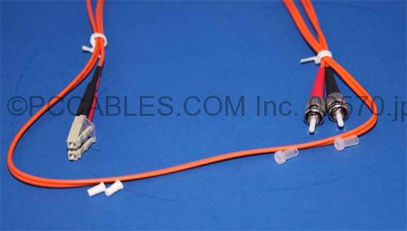 ST-LC FIBER OPTIC 1Meter 62.5/125UM Duplex Multimode