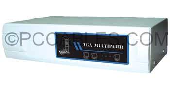 SVGA AMP SPLITTER TO 8 Way Powered 400MHZ