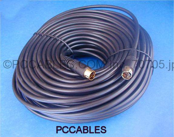 SVideo Cable 4Pin MiniDin M-M 100FT