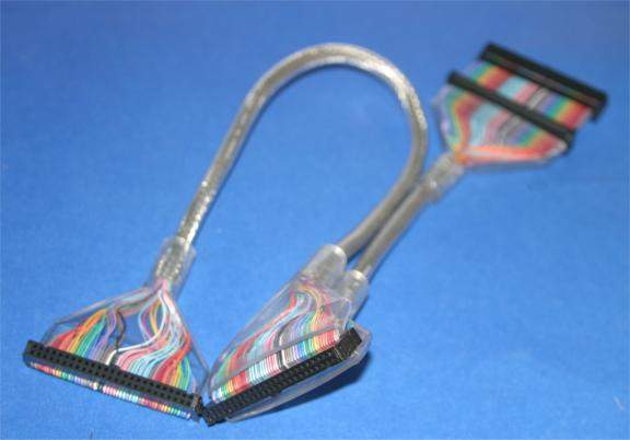 TWO DEVICE SILVER ROUND SCSI INTERNAL 29-INCH IDC50