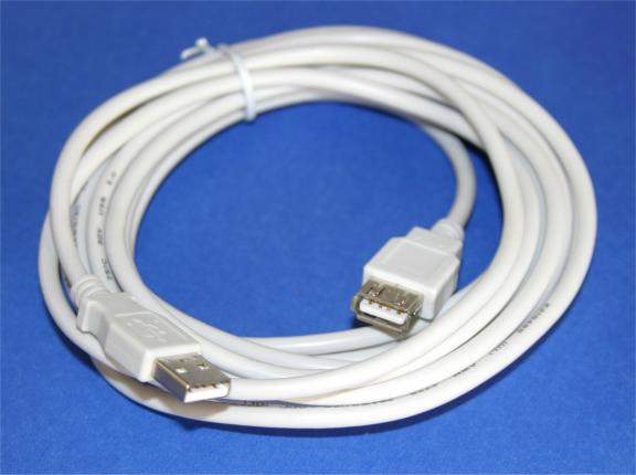 USB 2.0 Extension Cable A-Male to A-Female 15FT