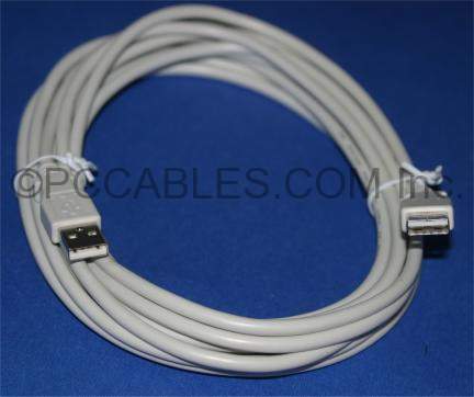 USB 2.0 CABLE TYPE A-Male to TYPE A-Male CABLE 10FT
