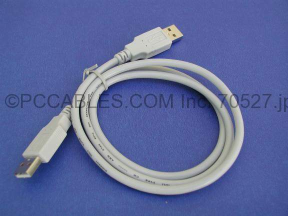 USB 2.0 CABLE TYPE A-Male to TYPE A-Male CABLE 3FT