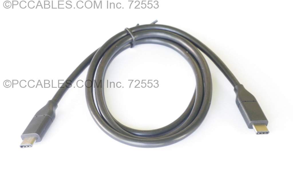 USB 3.1 SuperSpeed C-C Cable 3FT