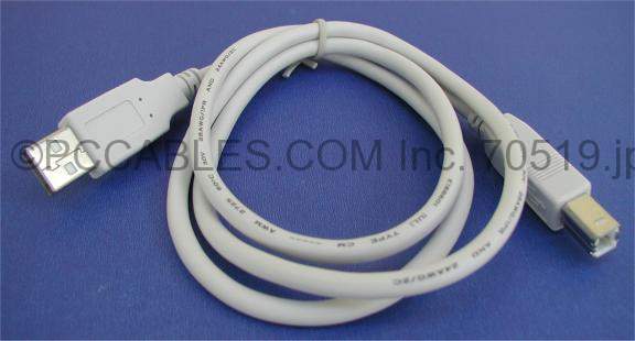 USB CABLE TYPE A to TYPE B CABLE 3FT 2.0 Compliant
