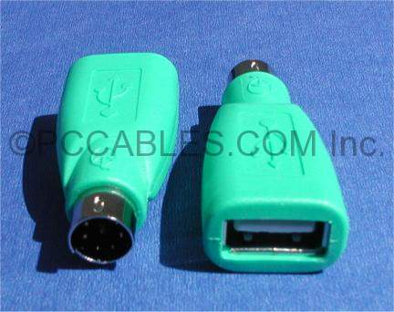 USB TYPE A Female to PS/2 Mini DIN6 Male MOUSE ADAPTER
