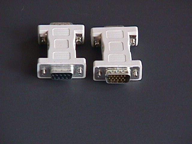 VGA-EGA MONITOR ADAPTER MULTISYNC DB9-F TO CARD HD15-M