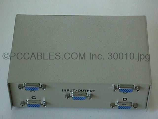 VGA HD15 ABCD SWITCH Box