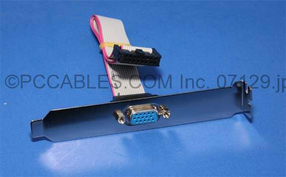 VGA PORT HD15F PORT To IDC16