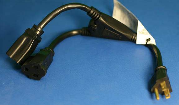 Y-Splitter Power 14 Awg