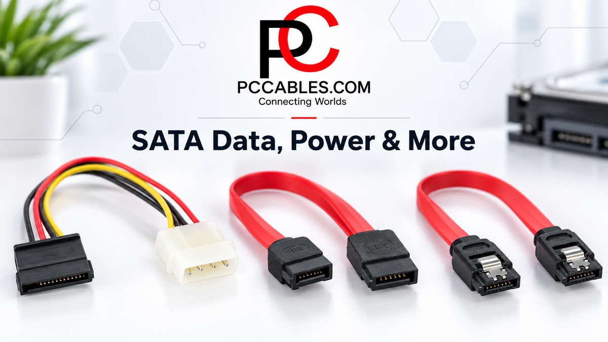 SATA Data, Power and eSATA: Which Cable Do You Need?