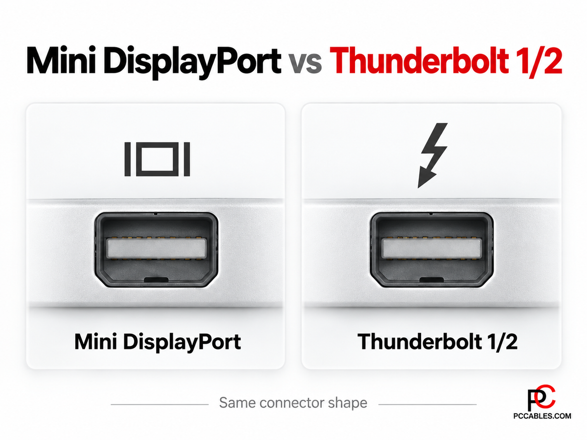 Mini DisplayPort vs Thunderbolt: How to Choose the Right Cable or Adapter