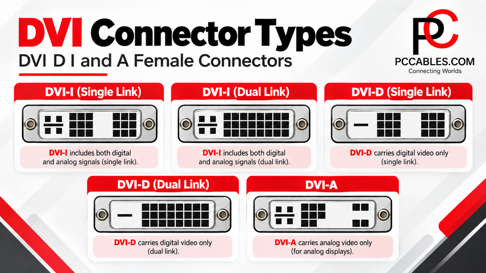 DVI-D vs DVI-I vs DVI-A: Which Cable Does Your Monitor Need?