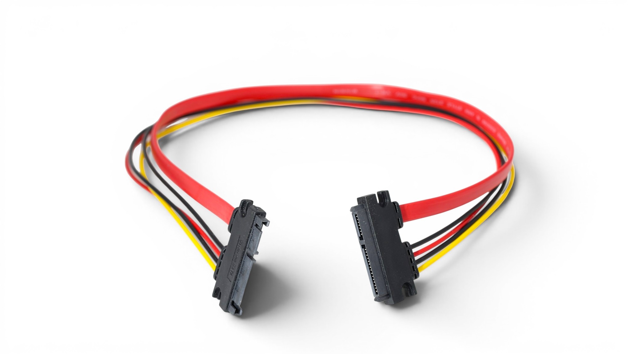 50cm 22-Pin SATA Male to Female Data and Power Extension Cable