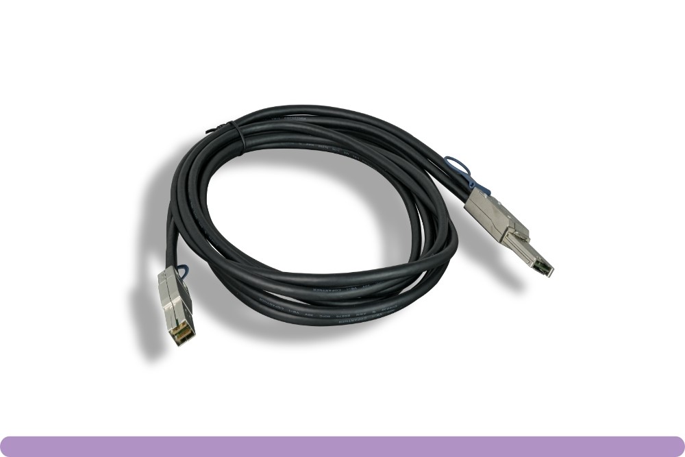 External Mini SAS HD SFF-8644 Male Mini SAS SFF-8088 Male Cable 2 Meter 12Gbps