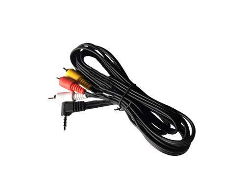 3.5 mm to RCA AV Camcorder Video Cable 3.5mm TRRS Male to 3 RCA Male Plug  6FT