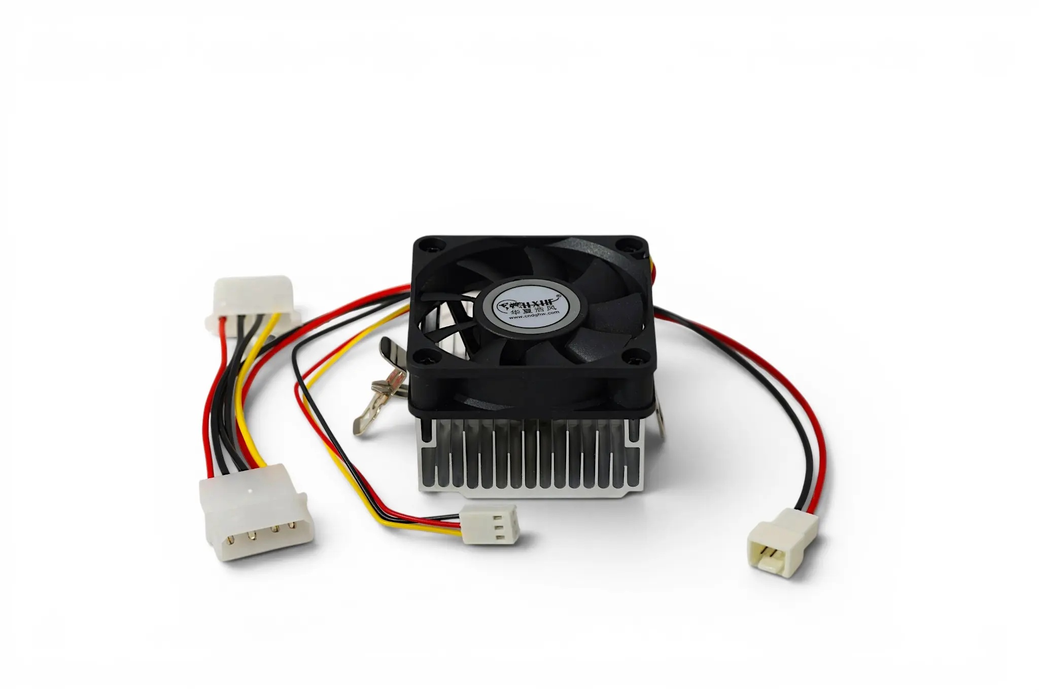 Pentium BB 586 CPU Fan 4-Wire 3-Wire Socket-370 top view