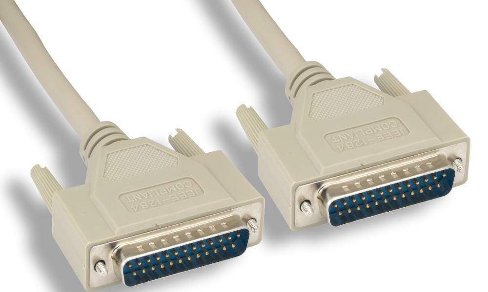 10FT DB25-M to DB25-M IEEE-1284 Cable