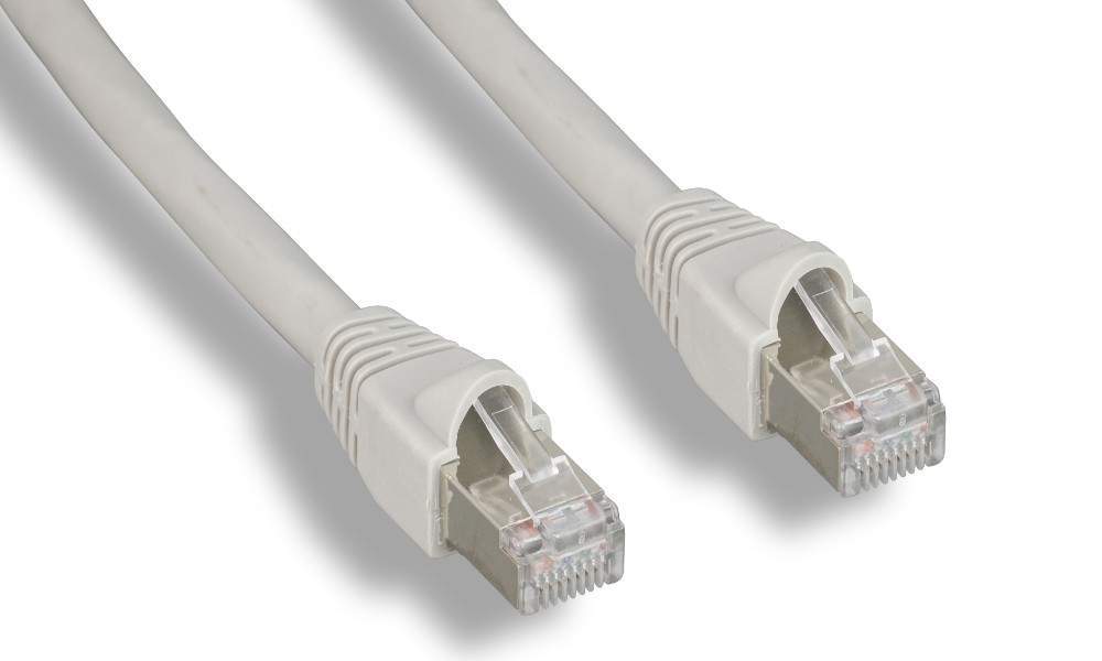 10ft Cat6 Snagless Shielded (STP) Network Patch Cable Gray