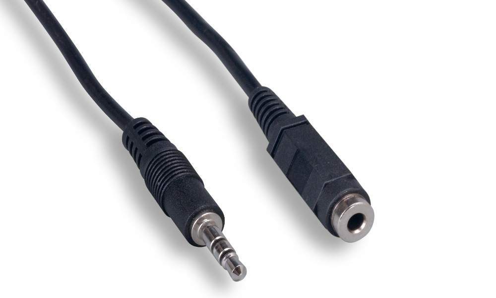 12FT Stereo Speaker Extension Cable 3.5mm Plug Jack Male to Female 12FT