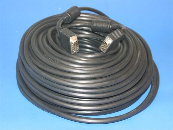 150FT SVGA Monitor Cable UL2919 HD15 Male to Male
