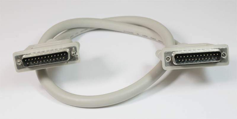 2.5FT DB25-M to DB25-M Heavy Duty Cable