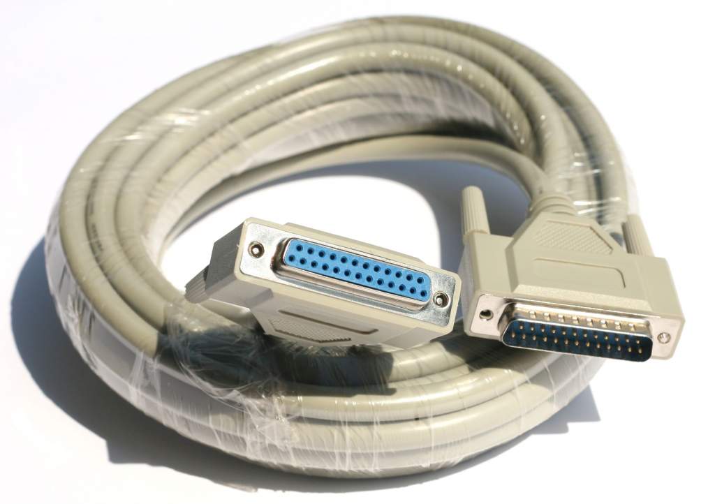 25FT DB25M to DB25F Cable