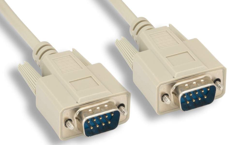 25FT DB9-Male to DB9-Male Serial Cable MM
