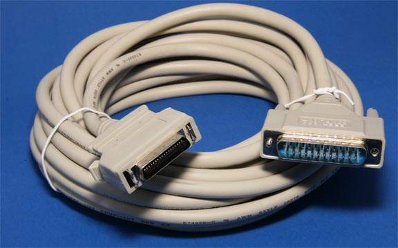 25FT PARALLEL PRINTER CABLE IEEE-1284 A-C DB25M HPCN36M