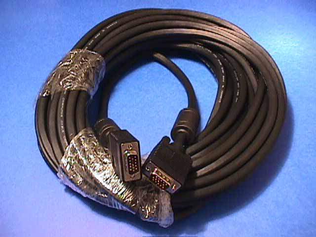 35FT SVGA Cable MONITOR 35 FT UL2919 HD15 Male to Male