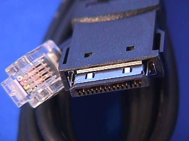3COM PCMCIA MODEM CABLE M-15-3 15 PIN USR MHZ