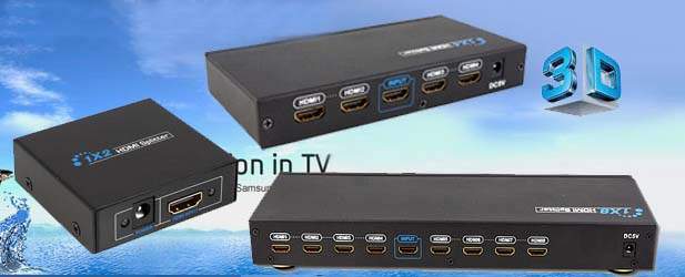 3D HDMI 1X8 Distribution Amplifier