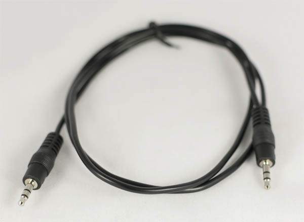3FT STEREO CABLE Black 3.5mm PLUG PLUG Male to Male