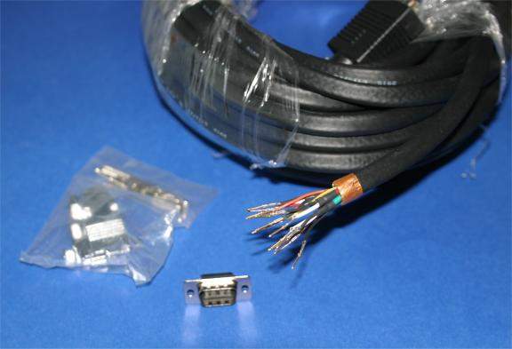 50FT UXGA Cable Monitor HD15 Male to Male CONDUIT FEED