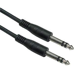 6.3mm STEREO Plug Plug Male to Male 10FT TRS 1/4
