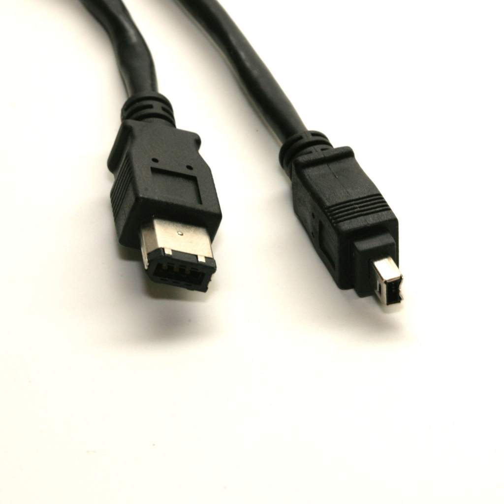 6FT FIREWIRE CABLE 6PIN 4PIN