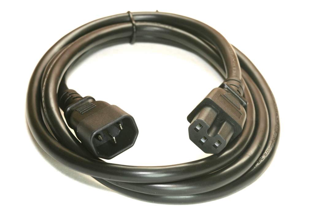 6FT Monitor to Computer - Power Extension Cable C14-C15