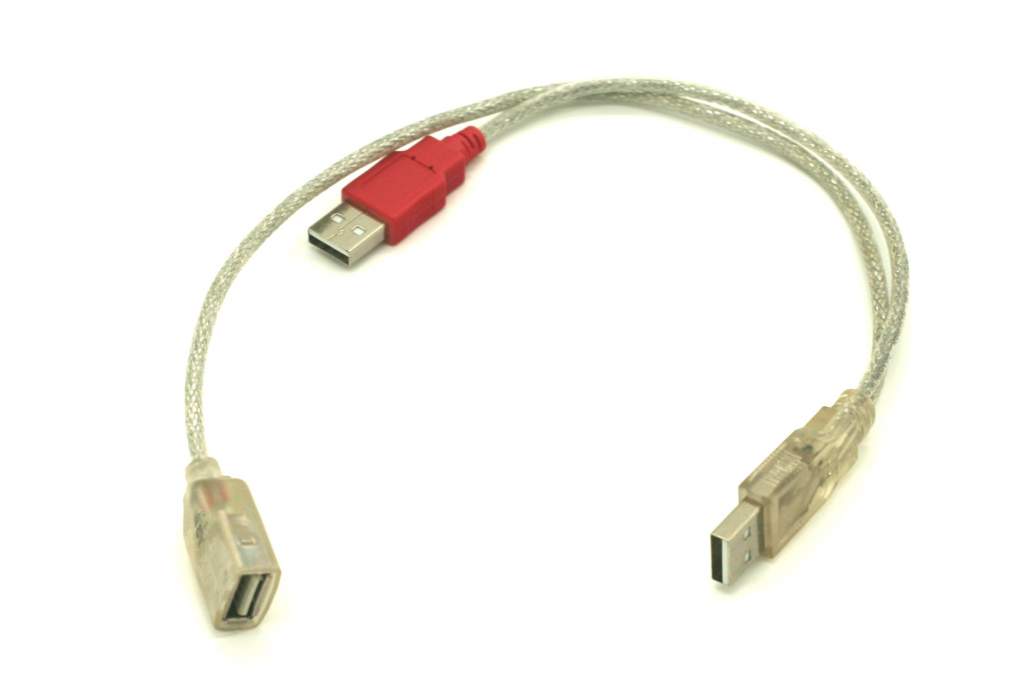 Usb 2.0 Power Data Cable, Extension Cable 2 Micro Usb