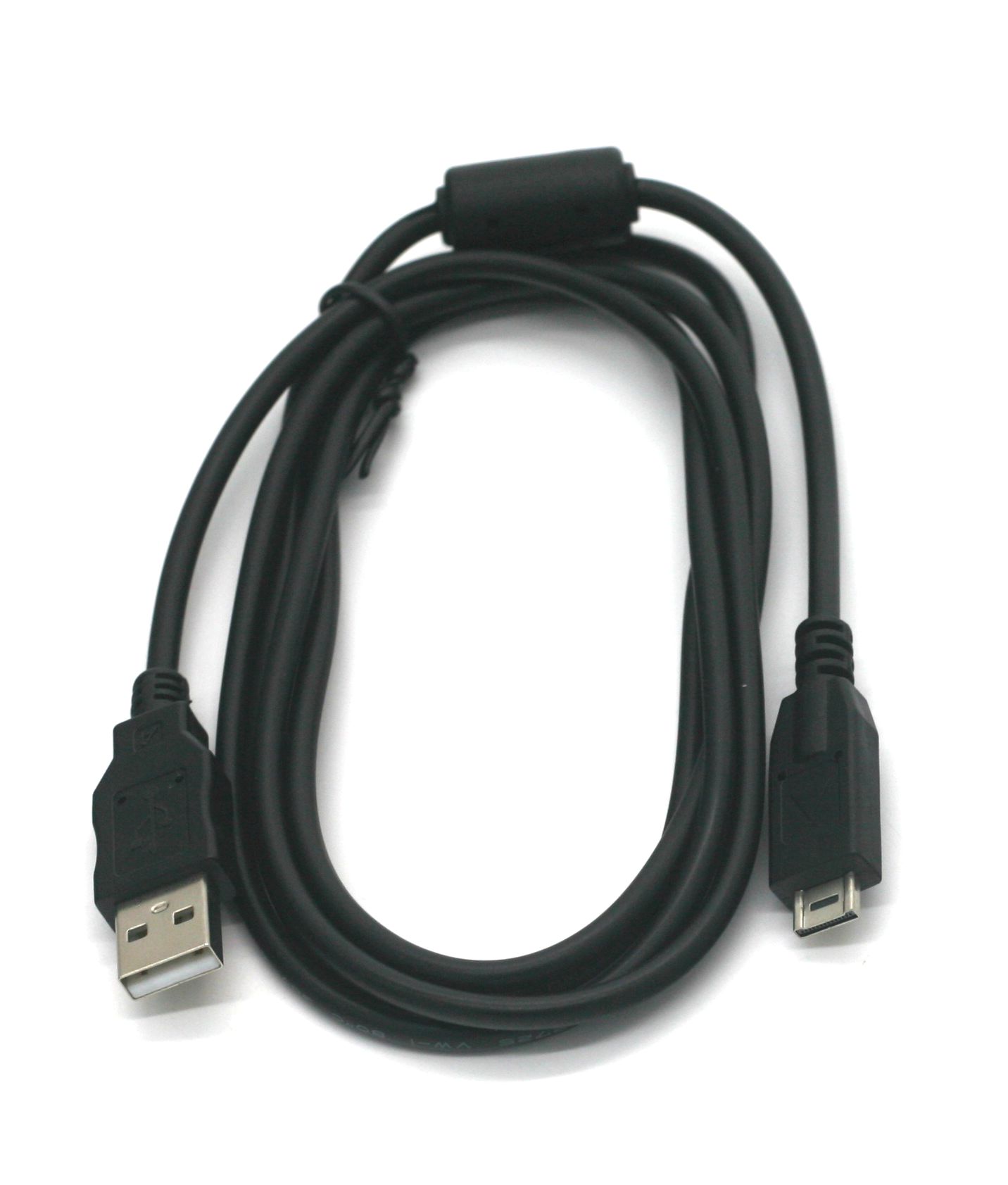 Vhbw Cavo USB Per Fotocamera Panasonic Lumix DMC-GH1, GH2, GF2K: Trasferimento Dati, 145 Cm, Nero, Sostituisce K1HA14AD0003