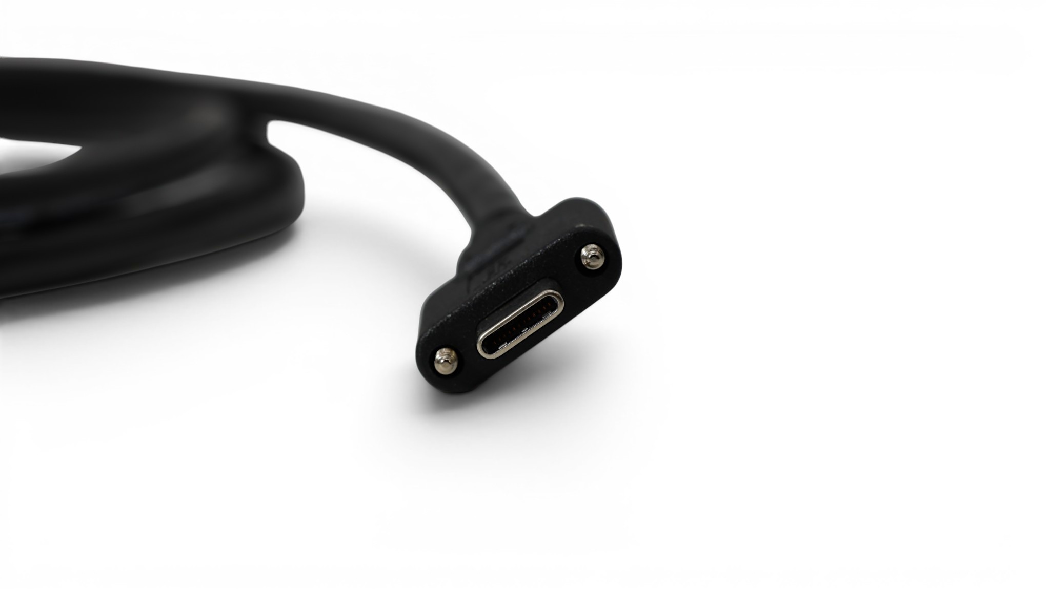 1M USB 3.2 Gen 1 SuperSpeed USB-A to USB-C Double Screw Lock Cable