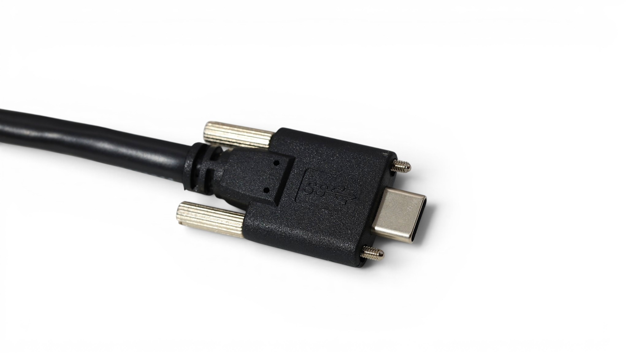 1M USB 3.2 Gen 1 SuperSpeed USB-A to USB-C Double Screw Lock Cable
