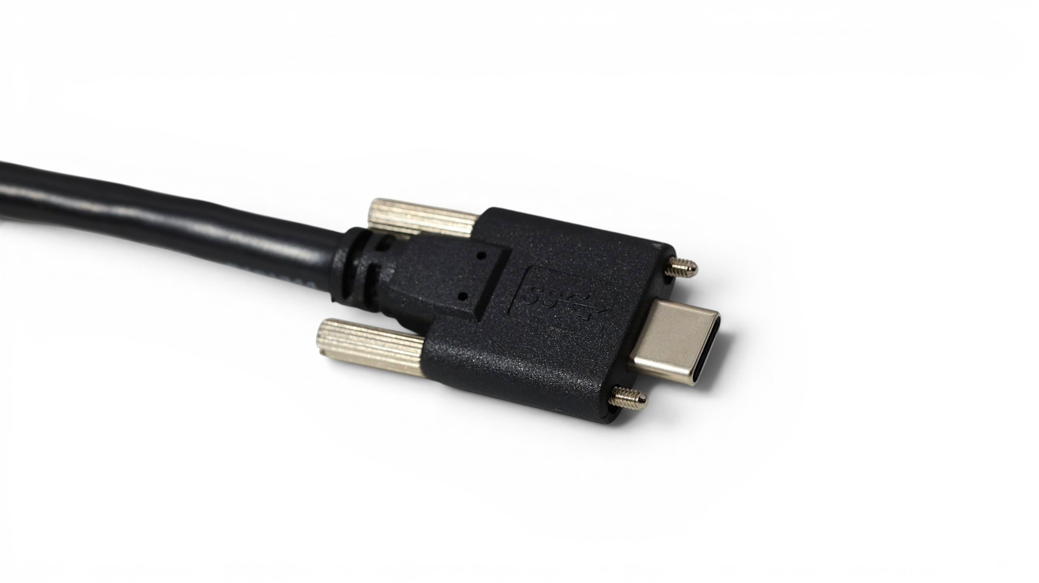 1M USB 3.2 Gen 1 SuperSpeed USB-A to USB-C Double Screw Lock Cable