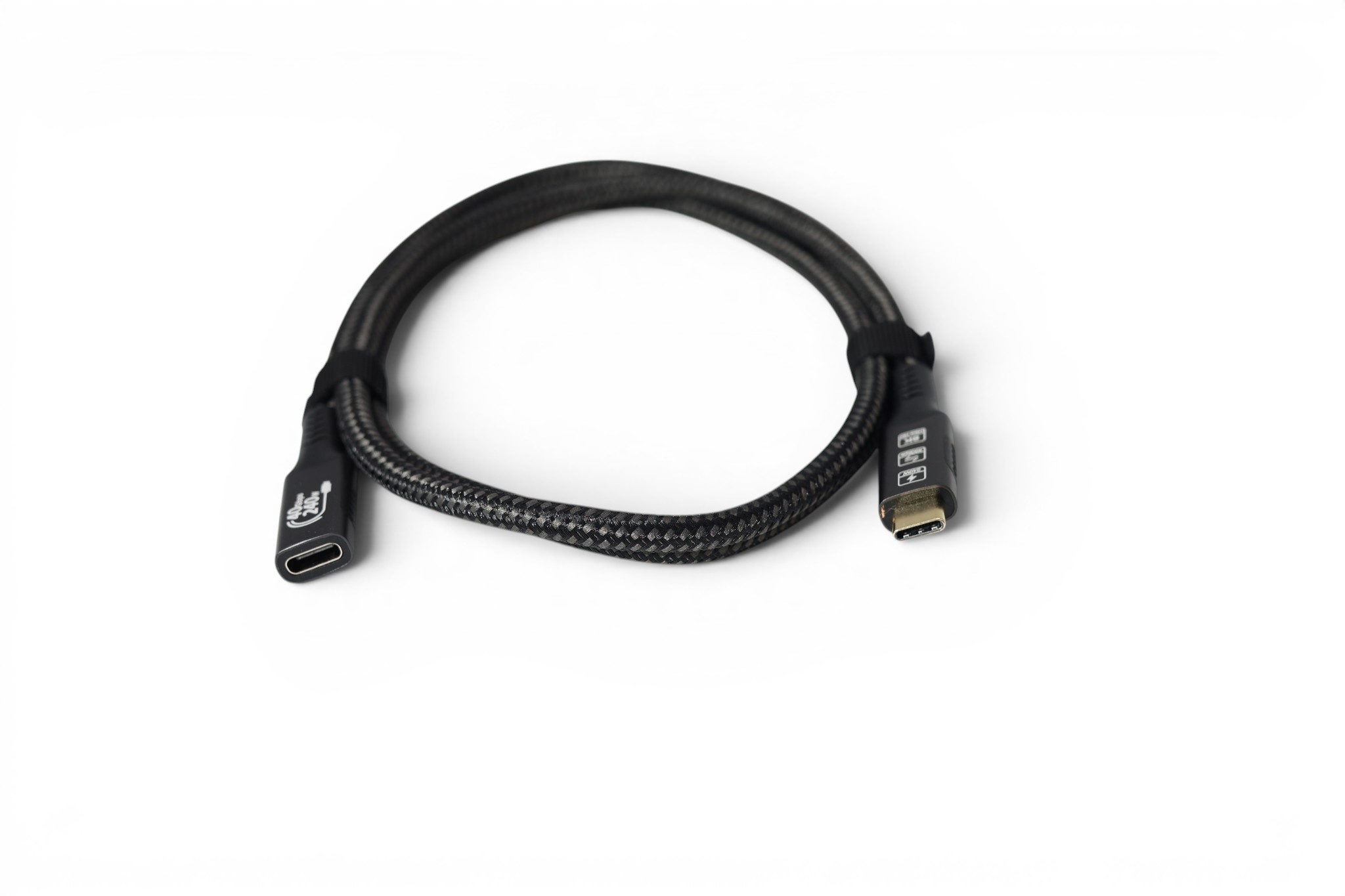 USB-C Extension Cable 1.0M - 40Gbps USB4 / Thunderbolt 3, 40W Fast Charging