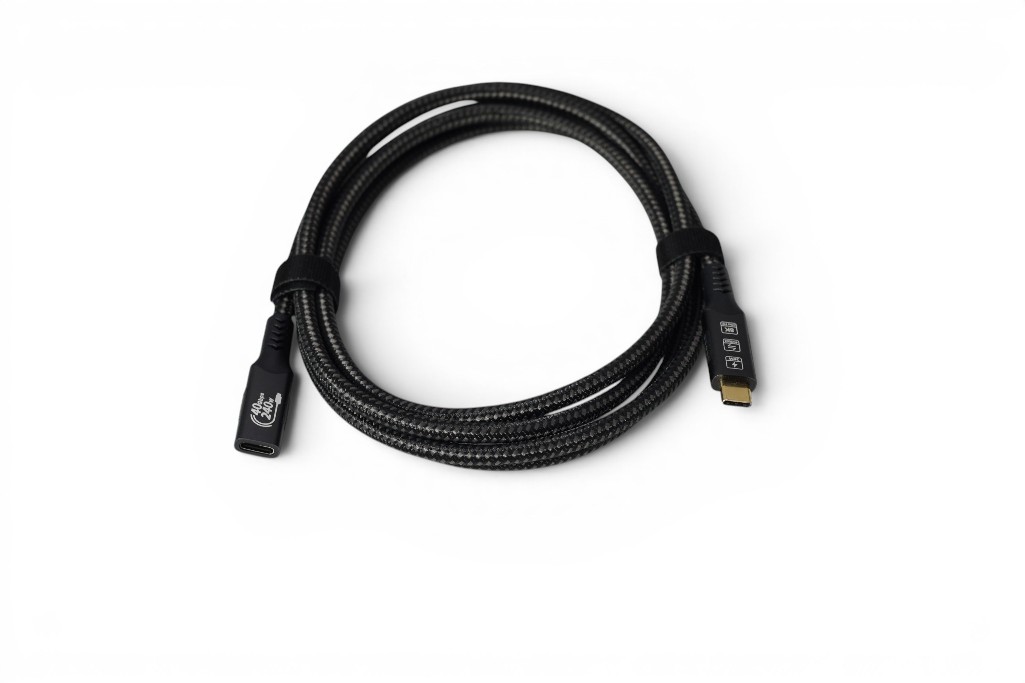 USB-C Extension Cable 1.8M - 40Gbps USB4 / Thunderbolt 3, 40W Fast Charging